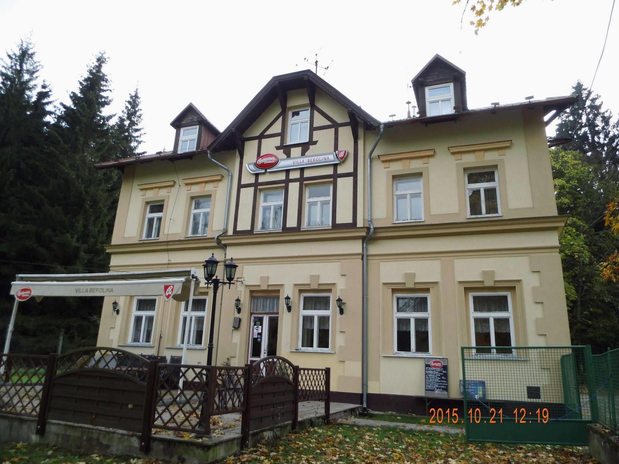 Pension Villa Berolina Mariańskie Łaźnie Zewnętrze zdjęcie